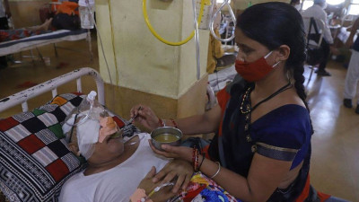 Selain Covid-19, Jamur Hitam Jadi Wabah Baru di India