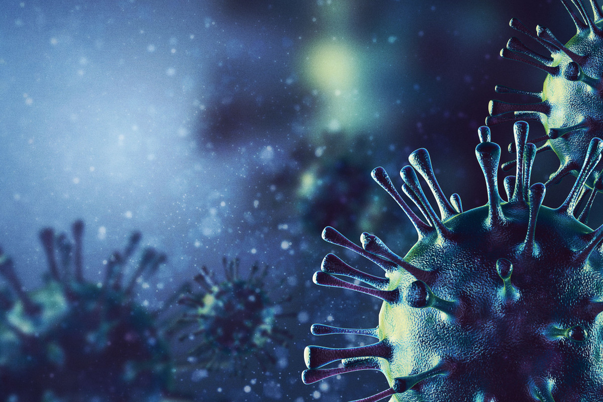 ilustrasi virus corona