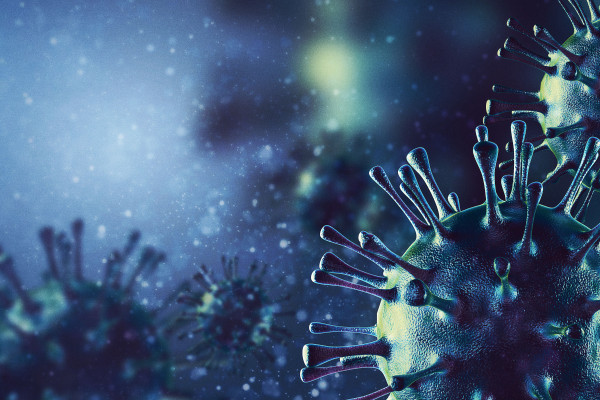 ilustrasi virus corona