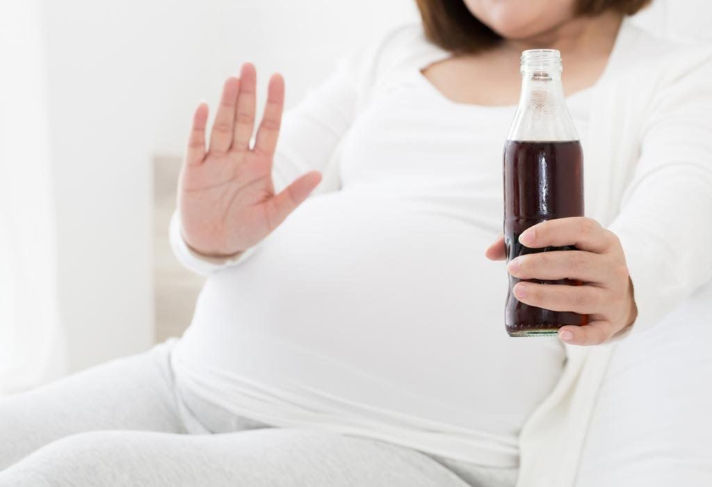 Ibu hamil minum soda