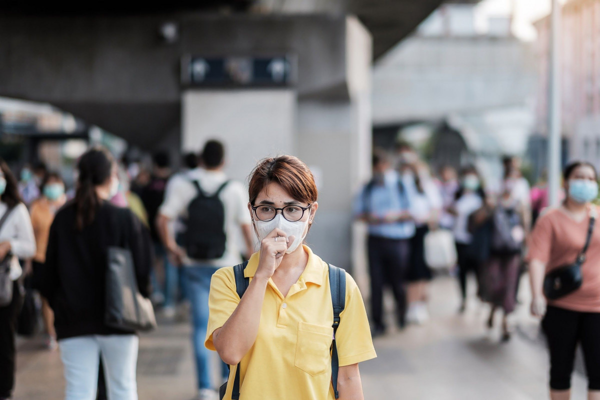 Penggunaan masker di tempat umum