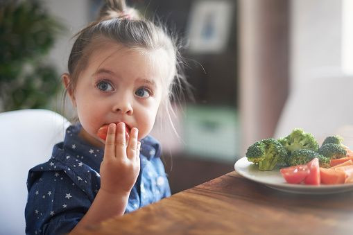Anak makan sehat