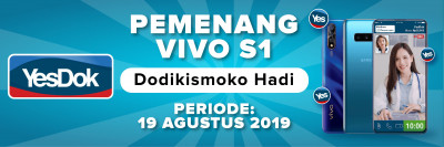 Ini Dia Pemenang Vivo S1 dari YesDok Periode 12 - 18 Agustus 2019