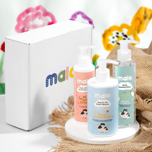 yesdok x malo, malo produk bayi, malo indonesia, skincare bayi, lotion bayi, sabun bayi, shampo bayi, micellar water bayi, best baby skincare products, organic baby skincare, Felicia Debora Idama, Mya Wibowo, yesdok