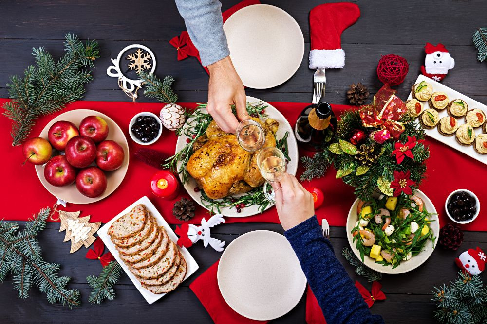 pola makan diet, pola makan sehat, pola makan sehat bergizi, pola makan diet, menyambut natal 2024, tahun baru 2025, yesdok