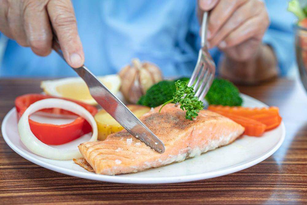 manfaat ikan salmon, manfaat ikan salmon untuk ibu hamil, manfaat ikan salmon untuk anak, manfaat ikan salmon untuk mata, kandungan dan manfaat ikan salmon, manfaat ikan salmon bagi kesehatan, yesdok