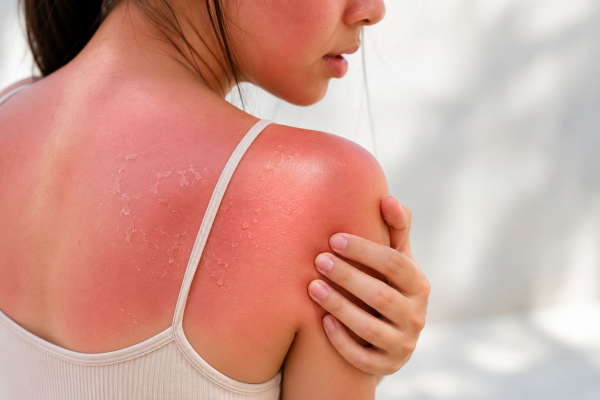 sunburn, kulitmengelupas, kulitterbakarmatahari, kesehatankulit, yesdok