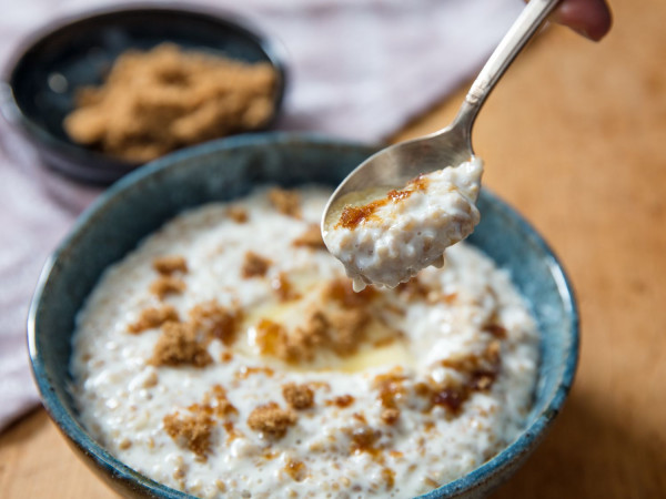 Bubur gandum.