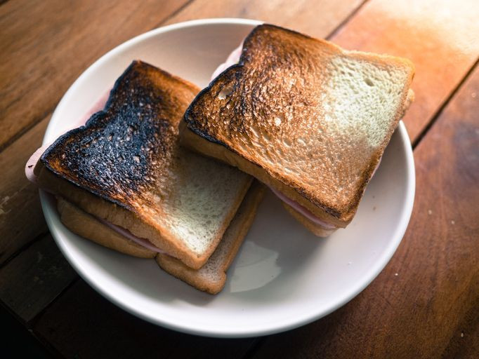 makanan gosong sebabkan kanker