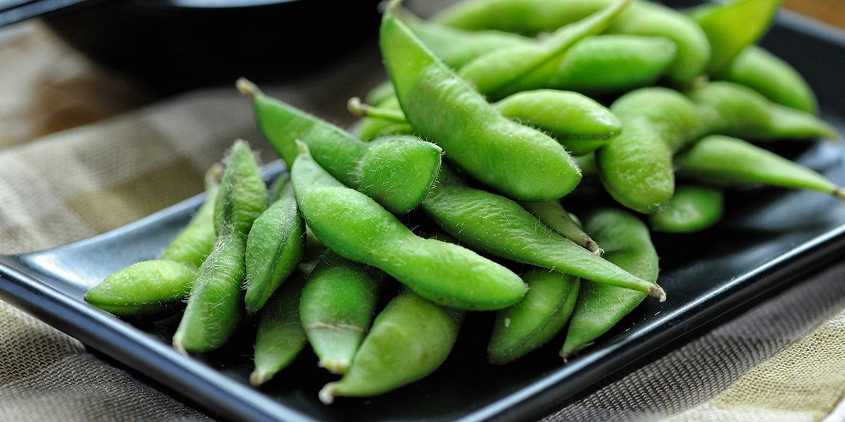 Kacang edamame.