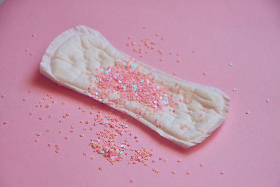 ilustrasi menstrual pad