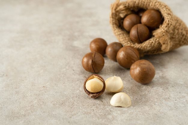 Kacang macademia.